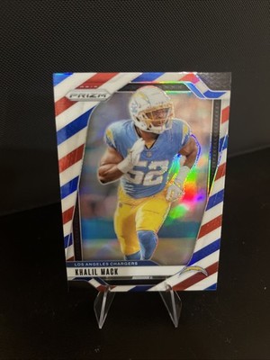 2024 Panini Prizm - Khalil Mack #162 Red White & Blue Prizm