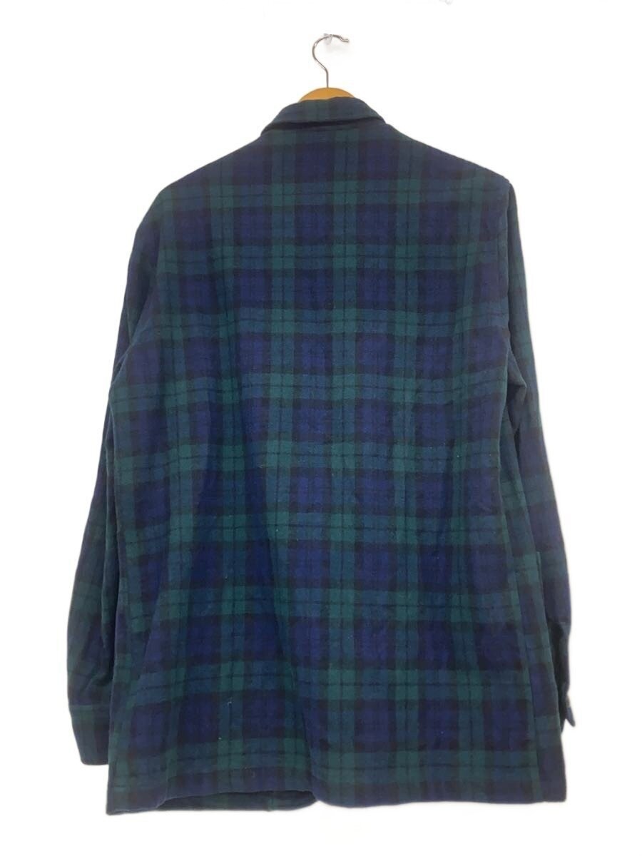 Pendleton Wool Check Tailored Jacket M Green Wool… - image 2