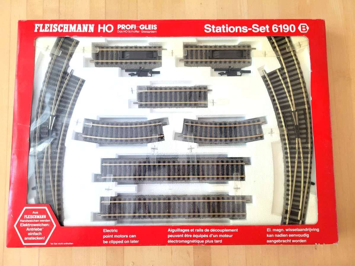 Fleischmann HO Set Model Railroad Train Tracks for sale | eBay