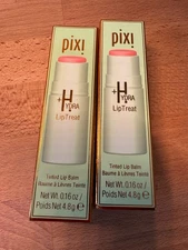 Lot of 2 Pixi by Petra Hydra Treat Lip Makeup - Peachy-y  NEW IN BOXES (2)