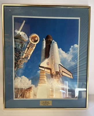 Rockwell International NASA 1990 Employee Retirement Plaque W/ Farewell Messages