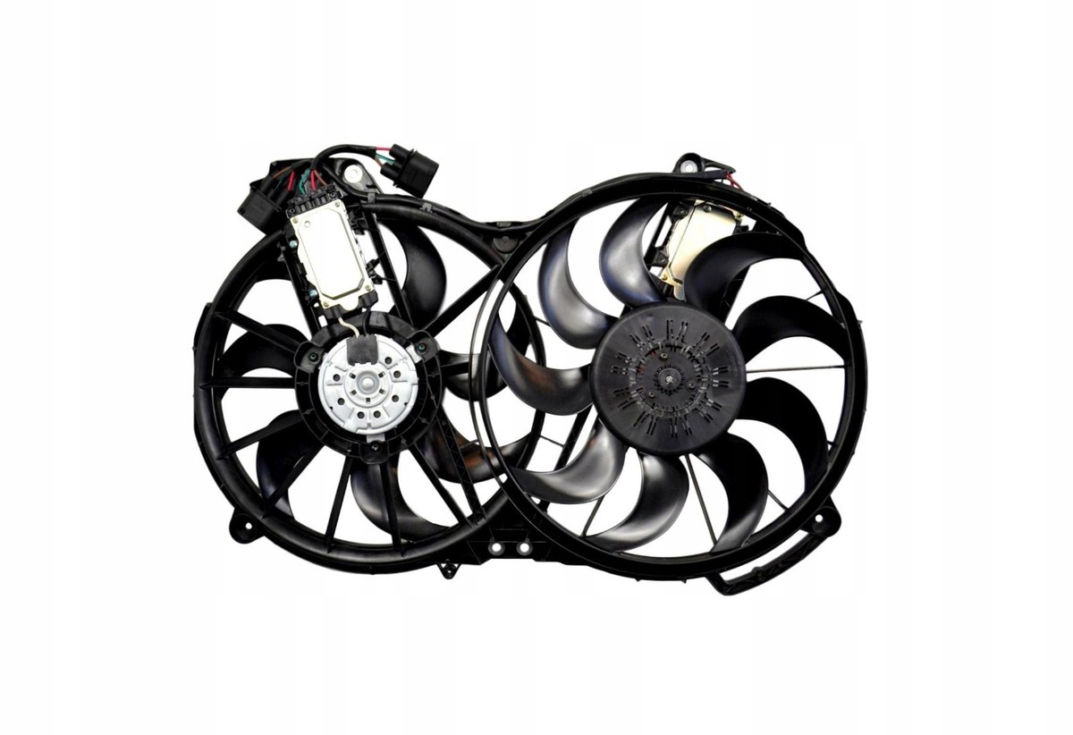 Ventilador De Radiador Con Módulo De Control Pa' Audi A6 C6 TDI, Calidad Y Garantía De 3 Años