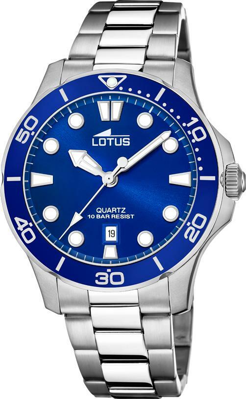 Lotus By Festina L18762/1 Women's Blue Dial Stainless Steel Watch NEW