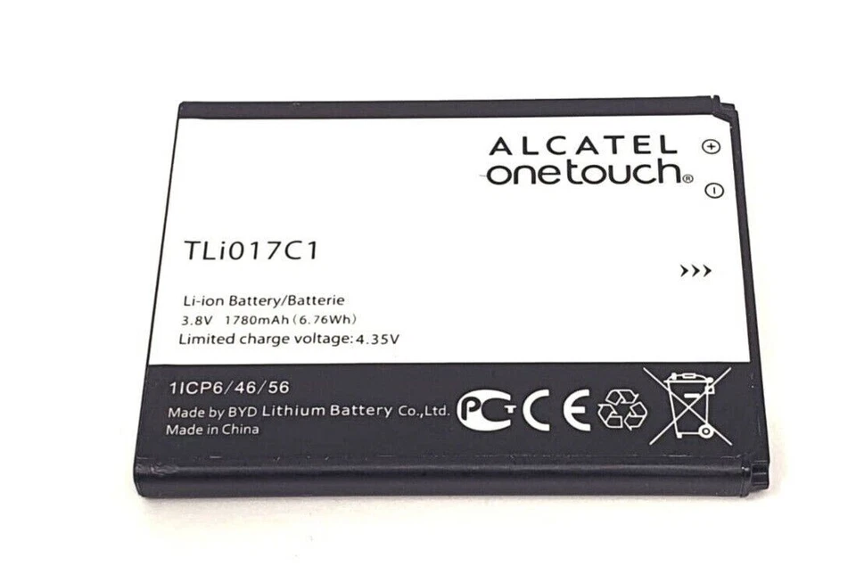 Battery TLI017C1 for Alcatel One Touch OT-5027B DAWN 4060 4060a 5027 A572BG Pixi - Image 2 of 4