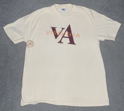 #ad VTG Virginia Jamp;J Dist Sarasota FL Single Stitch Men T Shirt Sz XL Peace Beefy $22.56