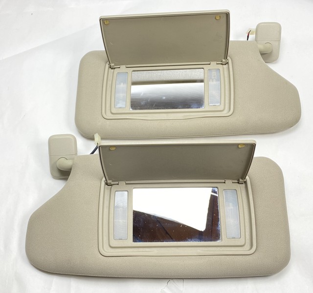 9701 Jeep Cherokee XJ SUN VISOR driver passenger pair Sunvisors