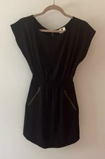 Little black mini dress with pockets size XS