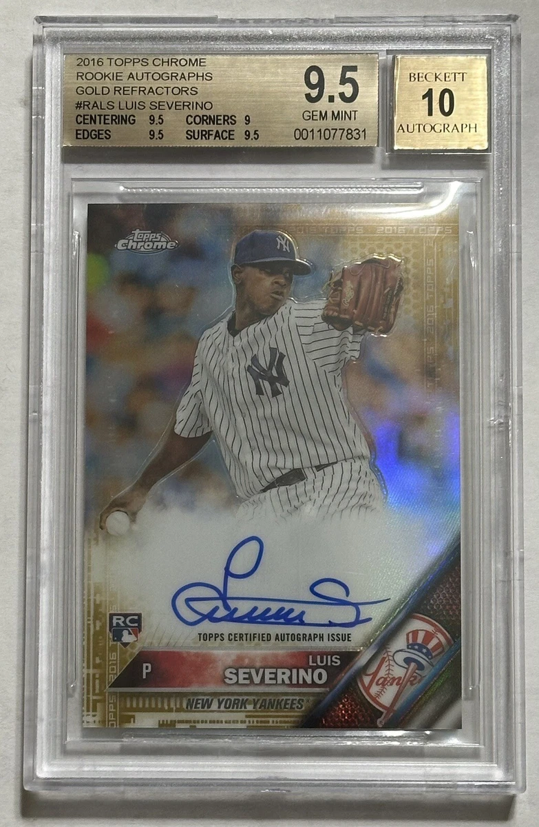 Luis Severino Autograph Baseball Trading Cards for sale | eBay