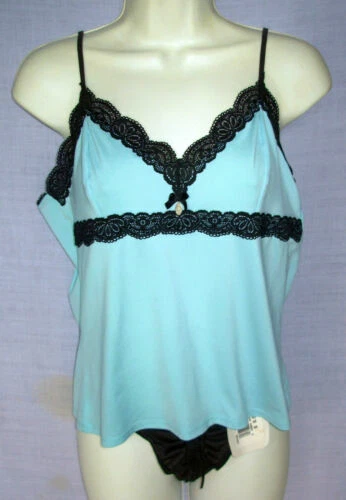 Camisola Warner's Negro camisolas y Conjuntos para Mujeres