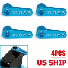 4pcs 25T Servo Horn for RC 1:8 1:10 POWER HD SAVOX 1258TG 1256TG 1210SG 0231MG