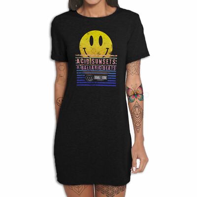 Acid Sunsets Balaeric Beats EDM Acid House Music Techno Rave Ibiza Dress
