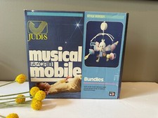 Judi's - Musical Crib Mobile - Vintage - BUNDLES - Pink/Blue/Yellow - Stork
