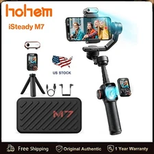 hohem iSteady M7 Gimbal Stabilizer for iPhone Phone Gimbal with AI Tracking