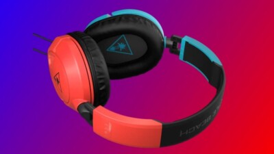 Turtle Beach Recon 50 gaming headset mic red/blue for Nintendo