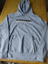 Alessandro Zavetti Milano jasnoniebieska bluza z kapturem