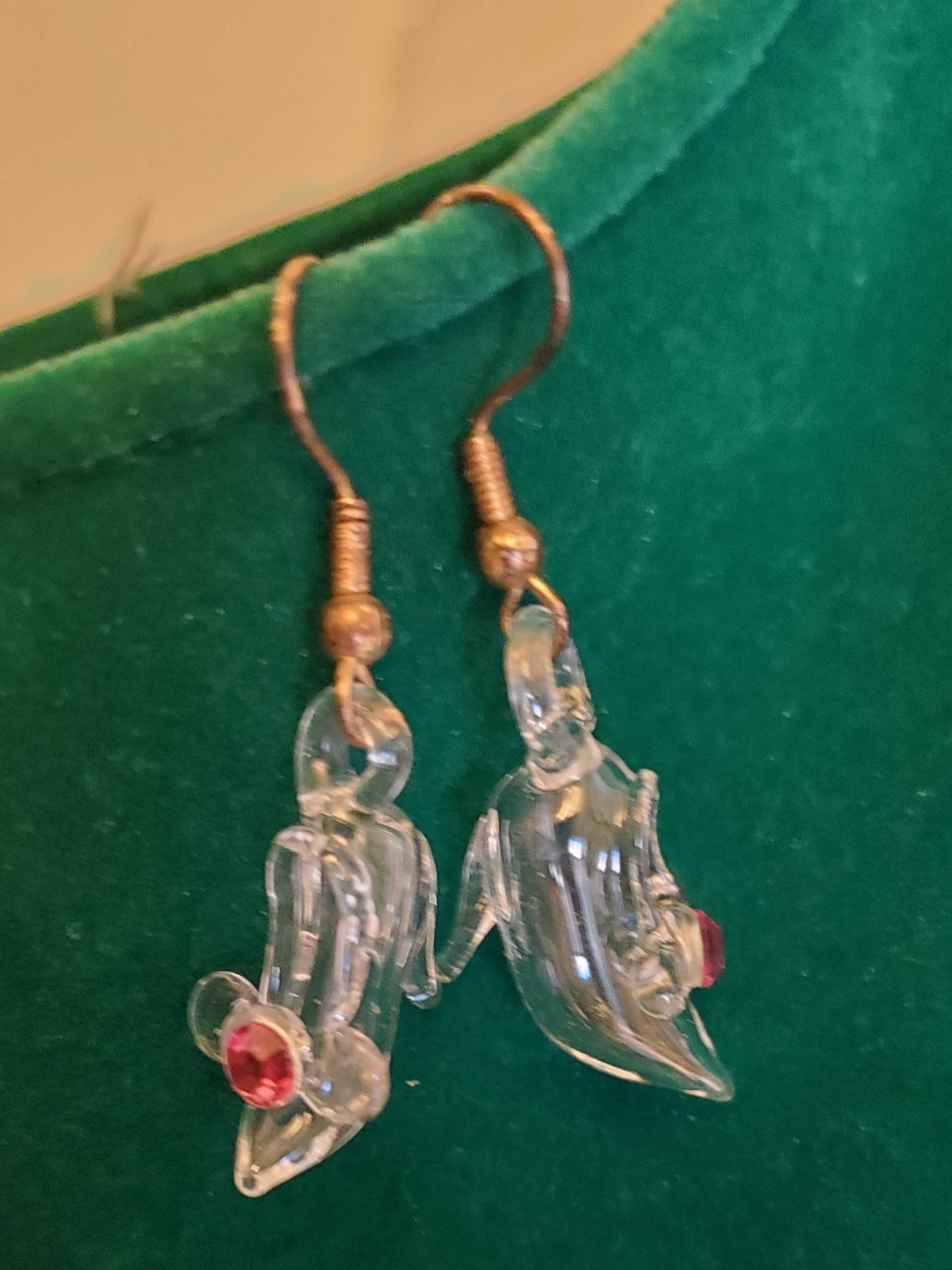 Cinderella's Glass Slippers Disney Earrings