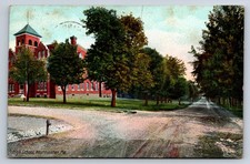 Postal de Cavoun Luse Co de Westminster MD High School matasellada 1908 CA6