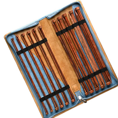 KnitPro Ginger Knitting Needles Single-Ended Set ginger: 25cm,Sewing Craft Tool