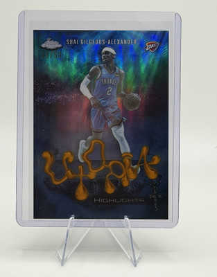 Topps Chrome x Cactus Jack UTOPIA Shai Gilgeous-Alexander UH-10 /50