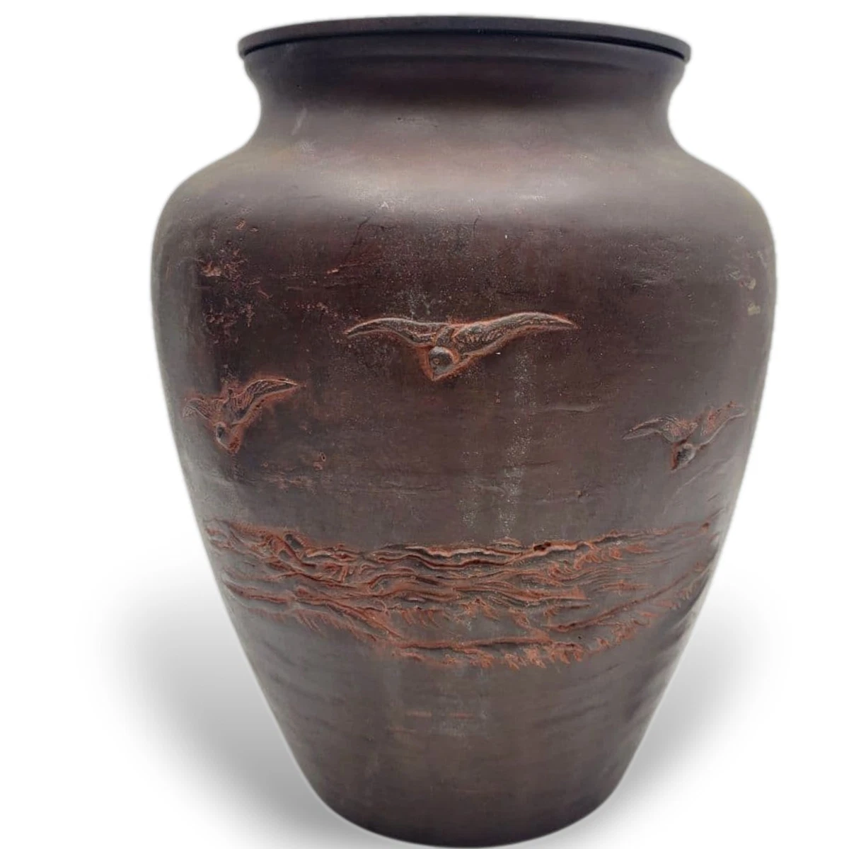 青铜日本花瓶1900-1940 | eBay