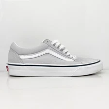 Vans Unisex Off The Wall 751505 Gray Casual Shoes Sneakers Size M 6.5 W 8