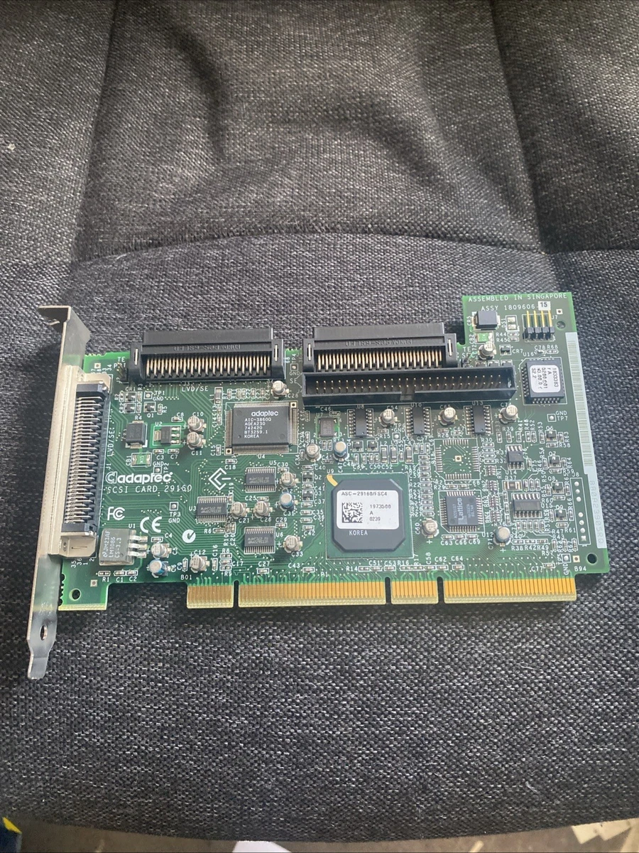 Adaptec SCSI Cards for PCI Disk Controllers & RAID Cards for sale
