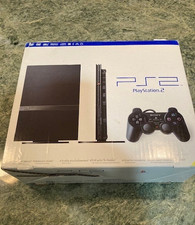 Sony PlayStation 2 console Slim Bundle SCPH-70012 CB  12 Games  Microphone