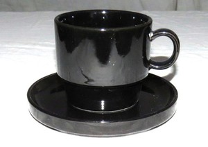 Bauhaus Stoneware Trend Pacific Cup & Saucer