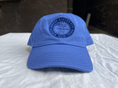 2012 WHITE HOUSE EASTER EGG ROLL Baseball Cap Hat Adj. Mens Size Cotton USA Made