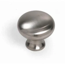 Laurey 54439 Celebration Round 1-1/4 In. Dia. Satin Chrome Cabinet Knob