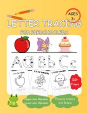 Letter Tracing for Preschoolers: Practice Workbook for kids with letters and ...