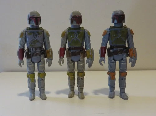 3pc VTG Kenner Star Wars Boba Fett Hong Kong, Thailand (Retro?) Lot