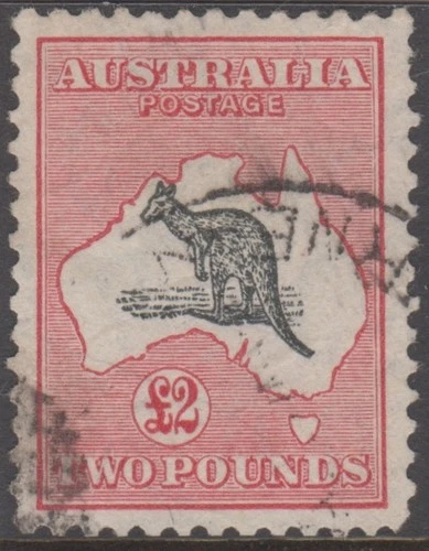 Kangaroo 2 pound stamp C of A watermark SG138 in sound used condition