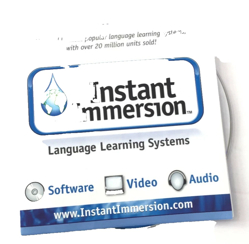 Instant Immersion Spanish 3 & Multilanguage Software Video Book for PC & MAC Set - Image 3 of 4