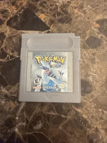 Pokémon: Silver Version (Nintendo Game Boy Color, 2000) Authentic