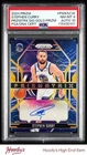2024-25 Panini Prizm Prizmatrix Autograph Gold Stephen Curry 10/10 PSA 8 AUTO 10