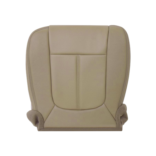 For 2011-16 Ford F350 F250 F450 F550 Front Left Bottom Seat Cover Leather Tan AA - Picture 10 of 12