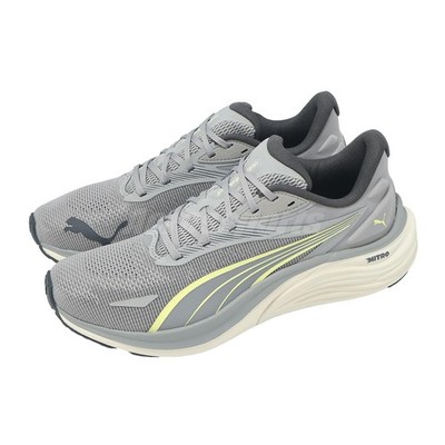 Puma Electrify Nitro 4 Gray Gold Moon Men Unisex Road Running Shoes 310789-14