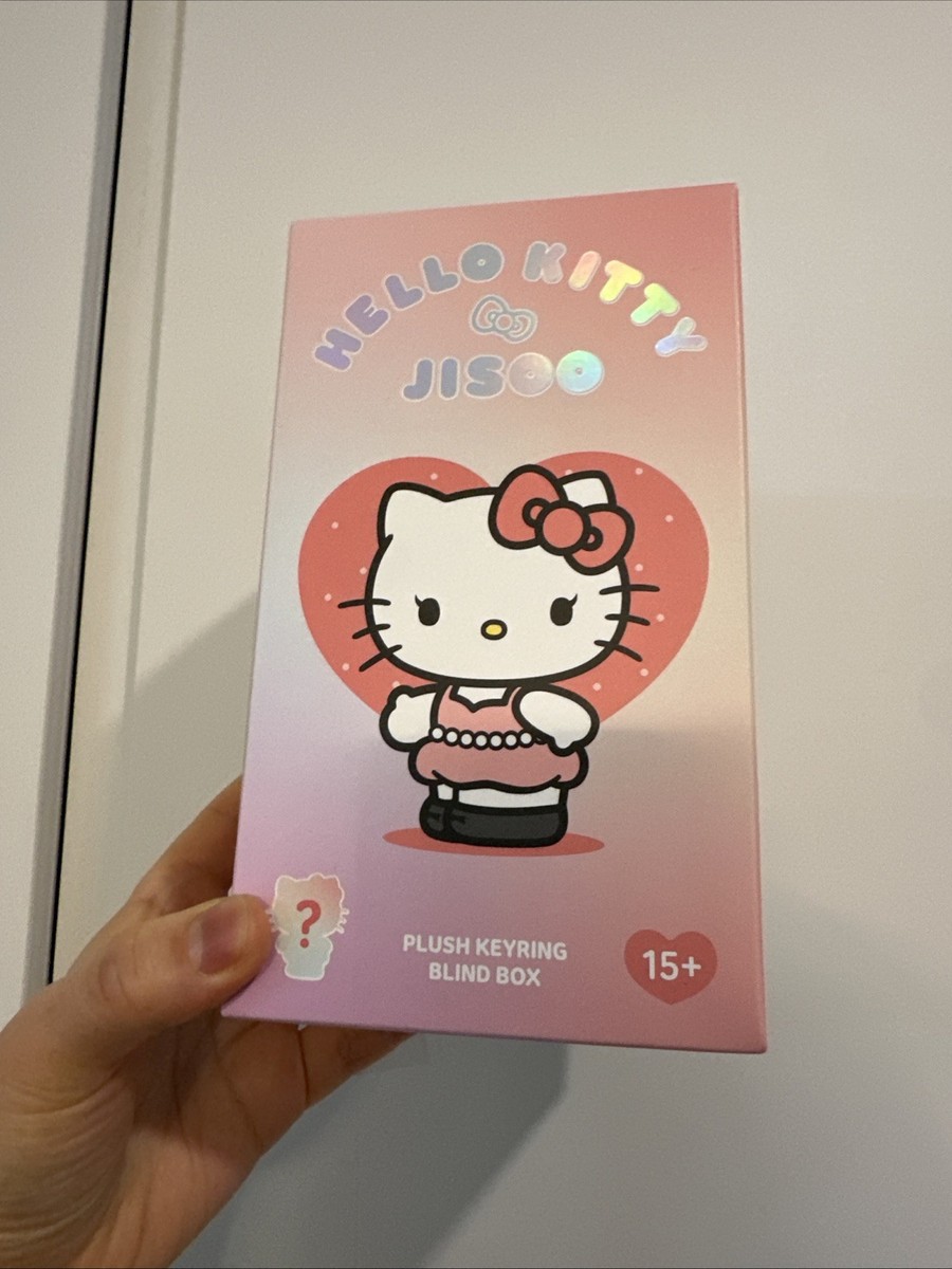 Blackpink Jisoo x Hello Kitty Plush Random Keyring Limited Edition