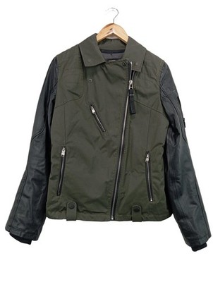 G-LAB Übergangsjacke Damen Jacke Gr. DE 38 grüngrau-schwarz Casual-Look