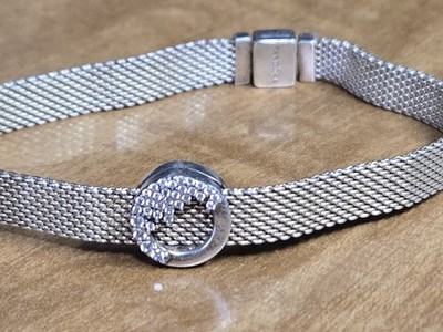Pandora Reflexions Bracelet 7.25'' 925 ALE Sparkling Icicles Sliding Charm Silver