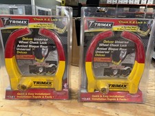 Trimax TCL65 Wheel Chock Lock Yellow New In P...
