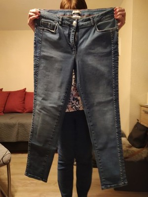 Alba Moda Jeans Damen Blau Größe 44