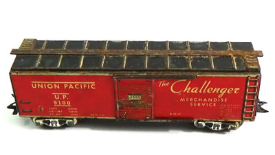 Vintage Marx 3555 Box Car The Challenger Union Pacific 9100 O