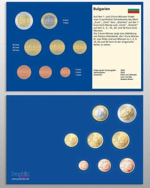 Prophila Collection Münz-Tablett Bulgarien