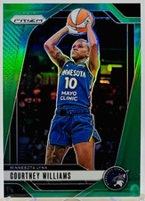 2024 Panini Prizm WNBA Green Prizm #79 Courtney Williams Lynx