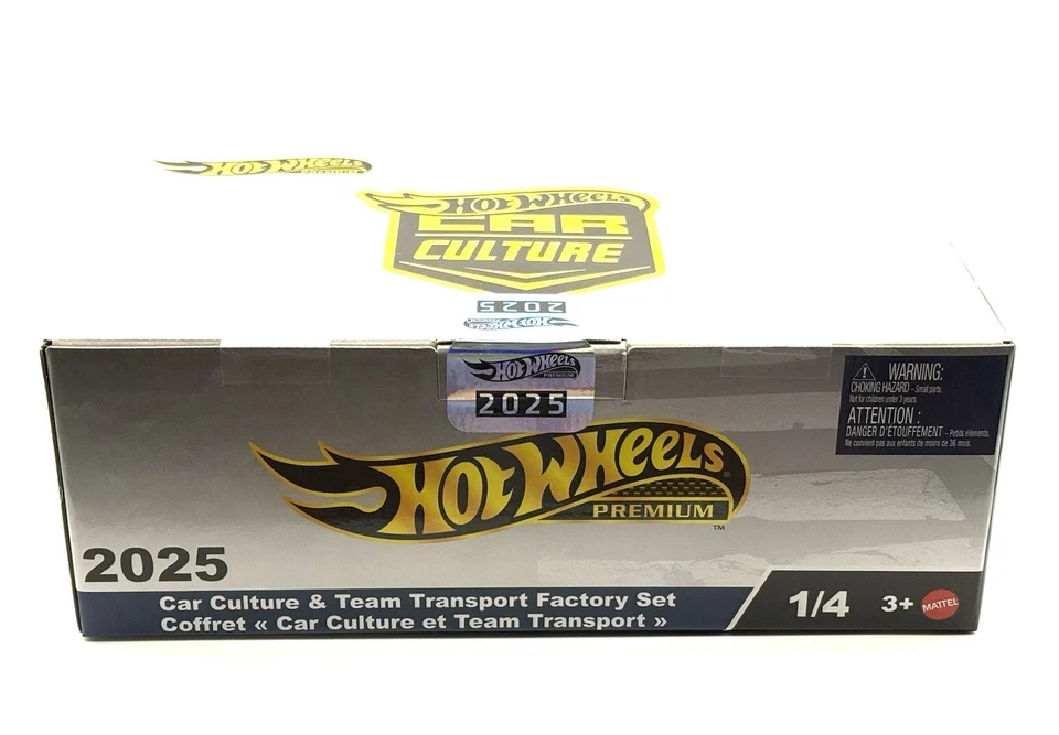 2025 Hot Wheels Walmart Car Culture Team Transport 1/4 Set w/Silhouettes Chase - Image 4 of 4