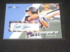SCOTT SIZEMORE 2008 AUTOGRAPHED JUST MINORS CERTIFIED AUTHENTIC BASEBALL CARD