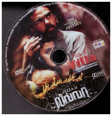 Pizza II: Villa -  Ashok Selvan , sanchita shetty [Dvd] Tamil  rare Only disc