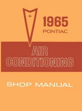 1965 Pontiac Air Conditioning Temperature Control Shop Service Repair Manual  OE